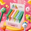 Colorful cartoon monster-shaped pens, cute and creative children's writing tools Specification image